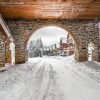 West Virginia Snowshoe Village In Snow Diamond Painting