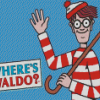 Wheres Waldo Game Poster Diamond Painting