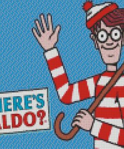 Wheres Waldo Game Poster Diamond Painting