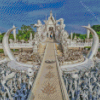 White Temple Wat Rong Khun Diamond Painting