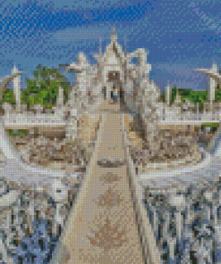 White Temple Wat Rong Khun Diamond Painting