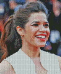 Actress America Ferrera Diamond Painting