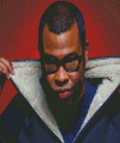 Aesthetic Jordan Peele Diamond Painting