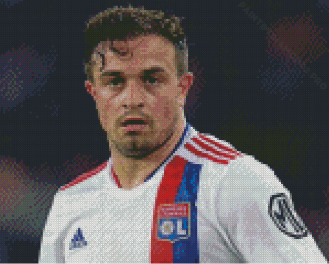 Aesthetic Xherdan Shaqiri Diamond Painting