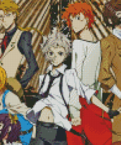 Aesthetic Bungou Stray Diamond Painting