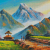 Aesthetic Nepal Diamond Painting