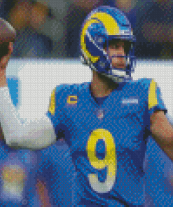 Aesthetic Rams Football Diamond Painting