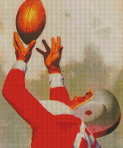 Aesthetic Vintage Football Diamond Painting