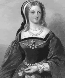 Black And White Lady Jane Grey Diamond Painting