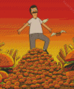 Bobs Burgers Bob Belcher Diamond Painting