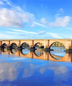 Bridge Berwick Upon Tweed Diamond Painting