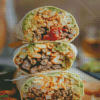 California Burritos Food Diamond Painting