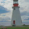 Canada Point Riche Lighthouse Diamond Painting