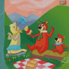 Cindy Bear Family Diamond Painting