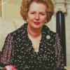 Classy Margaret Thatcher Diamond Painting