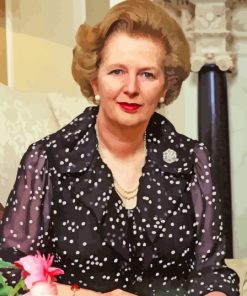 Classy Margaret Thatcher Diamond Painting