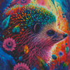 Colorful Hedgehog Diamond Painting