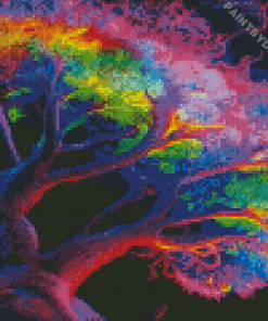 Colorful Tree Diamond Painting