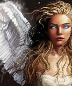 Cool Blonde Angel Diamond Painting