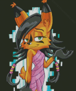 Cool Nicole The Holo Lynx Diamond Painting