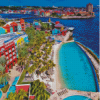 Curacao Island In The Caribbean Sea Diamond Painting