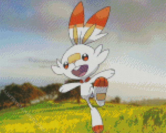 Cute Scorbuny Diamond Painting