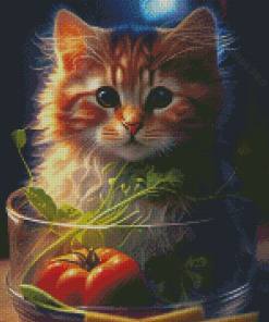 Cute Cat Diamond Painting