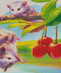 Cute Mice Diamond Painting