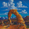 Delicate Arch Art Diamond Painting