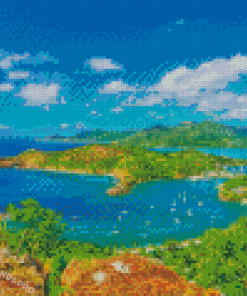 English Harbour Diamond Painting