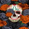 Floral Skull Diamond Painting