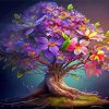 Floral Tree Diamond Painting