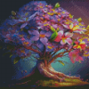 Floral Tree Diamond Painting