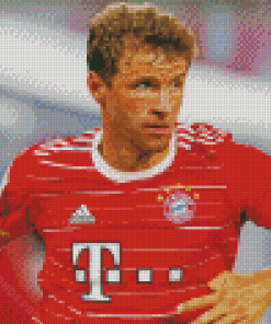 Football Player Thomas Muller Diamond Painting