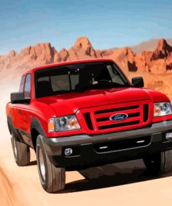 Ford Ranger 2007 In Desert Diamond Painting