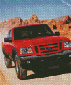 Ford Ranger 2007 In Desert Diamond Painting