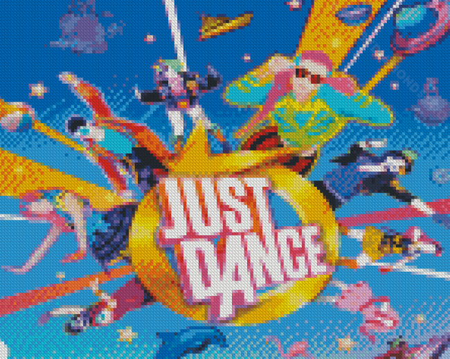 Just Dance Video Game Diamond Painting