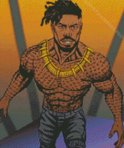 Killmonger Erik Diamond Painting