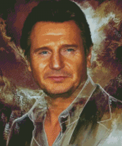 Liam Neeson Art Diamond Painting