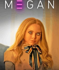 M3gan Movie Poster Diamond Painting