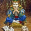 Masked Boy Michael Cheval Absurd Diamond Painting