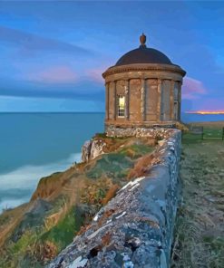 Mussenden Temple View Diamond Painting