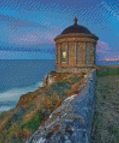 Mussenden Temple View Diamond Painting