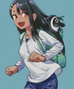 Nagatoro Stop Teasing Me Diamond Painting