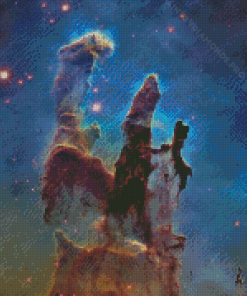 Pillars Of Creation Columns Diamond Painting