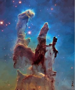 Pillars Of Creation Columns Diamond Painting