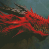 Red Dragon Diamond Painting