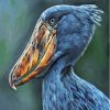 Shoebill Side View Art Diamond Painting