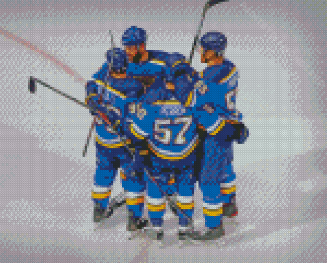 St Louis Blues Team Diamond Painting