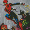 Superhero Girl Spider Diamond Painting